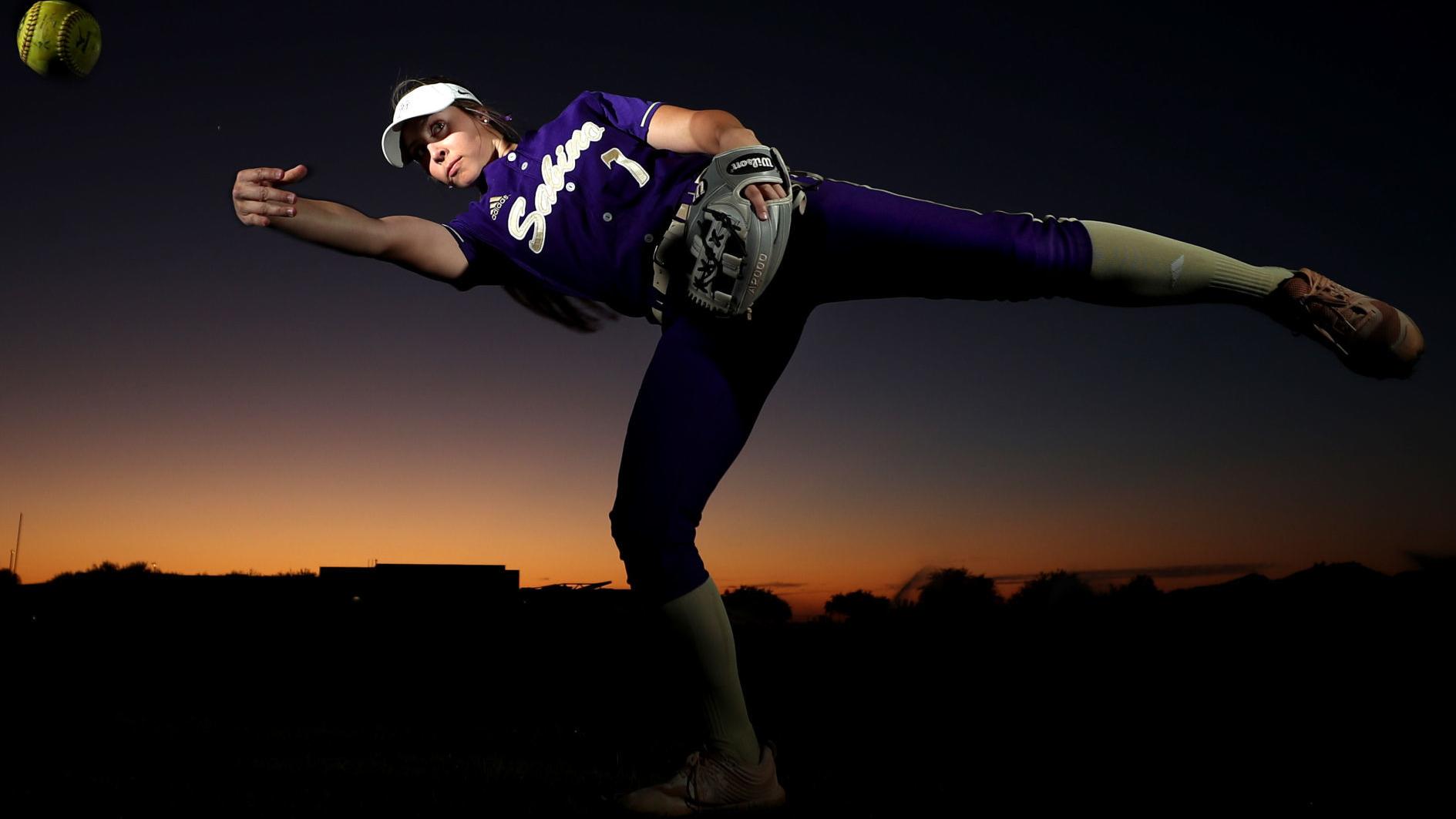 Spring Stars: University of Nebraska is up next for Sydney Gray, Sabino's driven, creative softball star